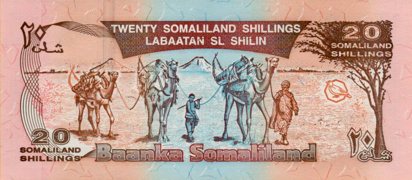 Somaliland 20 1996 UNC P-10